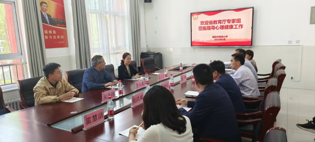 河南省教育厅专家组到濮阳市开展心理健康教育视导调研
